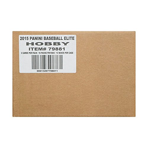 Algopix Similar Product 10 - 2015 Panini Elite Hobby Baseball 12 Box