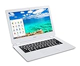 Acer Chromebook CB5-311-T6HK Chromebook da 13.3 Pollici, Processore NVIDIA Tegra K1, RAM 2GB, SSD 16GB, Bianco