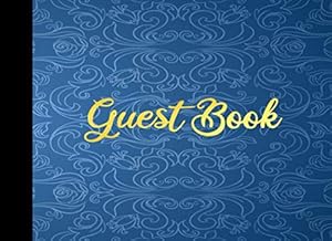Guest Book: Nice Guest Book For Multi-use { 8,25x6 in )