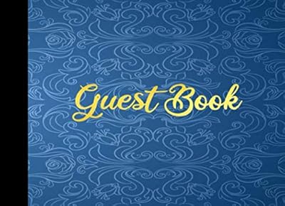 Guest Book: Nice Guest Book For Multi-use { 8,25x6 in )