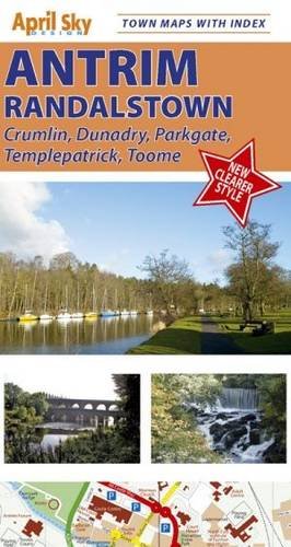 Algopix Similar Product 13 - Northern Ireland Street Map Antrim and
