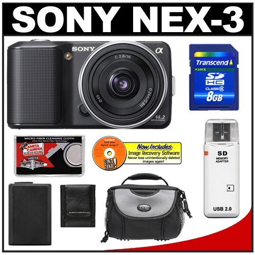 Black Friday Sony Alpha NEX3 Digital Camera Body & E 16mm f/2.8