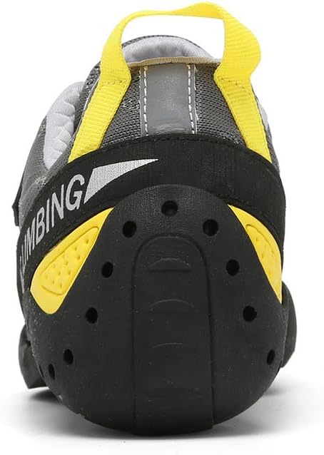 Mens Youth Wall Climbing Shoes, Non-Slip Lightweight Bouldering Sport Sneaker Breathable Rock Climbing Shoes For Adult_vogvips.com