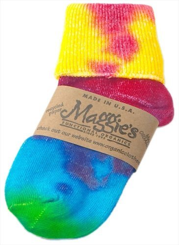 Maggie's Organics Tie Dye Socks