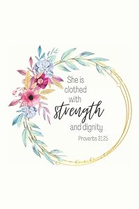 Ivory Floral Christian Prayer Bible Journal by In Truth She Stands