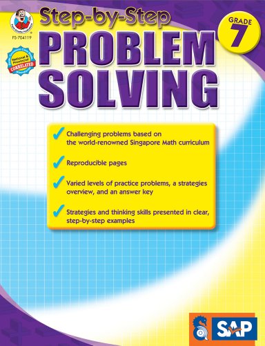 Step-by-Step Problem Solving, Grade 7 by Singapore Asian Publications  (Compiler)