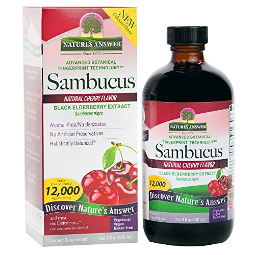 Algopix Similar Product 1 - Natures Answer AlcoholFree Sambucus