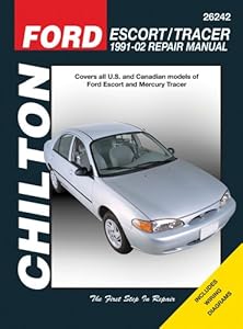 Ford Escort & Mercury Tracer 1991-2002 (Chilton's Total Car Care Repair Manuals)