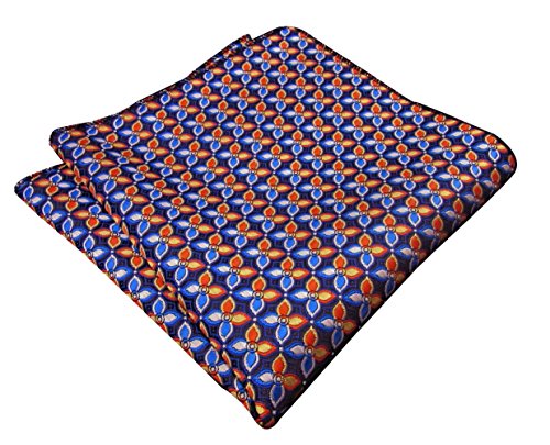 Shlax&Wing Floral Multicolor Pocket Square Mens Hankies Hanky