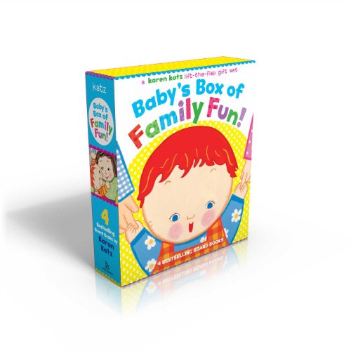 Baby's Box of Family Fun!: A 4-Book Lift-the-Flap Gift Set: Where Is Baby's Mommy?; Daddy and Me; Grandpa and Me, Grandma and Me by Karen Katz