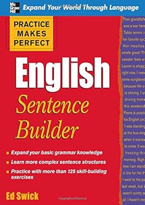 Practice Makes Perfect English Sentence Builder