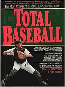 Total baseball (A Baseball ink book) by John & Pete Palmer Thorn (1989-05-03)