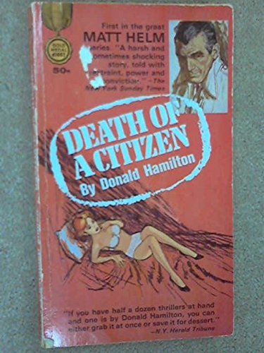 Death of a Citizen by Donald Hamilton
