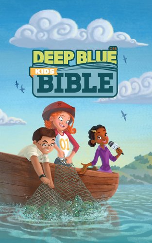 CEB Common English Bible Deep Blue Kids Bible Bright Sky by Common English Bible