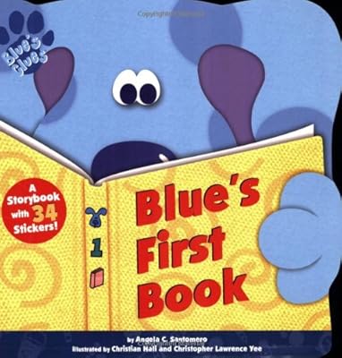 Blue's First Book (Stickers `N' Shapes)
