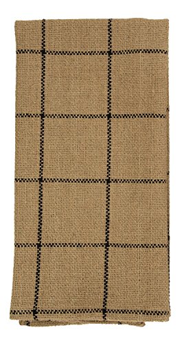 Algopix Similar Product 15 - New IHF Home Decor Burlap Check Design