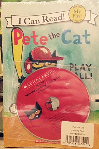 Pete the Cat Listening Pack--Pete the Cat Play Ball!, Pete at the Beach &amp; Pete's Big Lunch Audio CD by James Dean