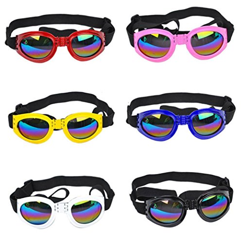 AutumnFall® Pet Dog Sunglasses Water-Proof Multi-Color Protection Goggles Updated Version