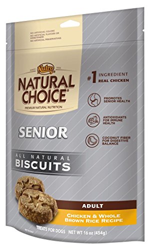 NATURAL CHOICE Senior Biscuits Chicken and Whole Brown Rice Recipe - 16 oz. (454 g)