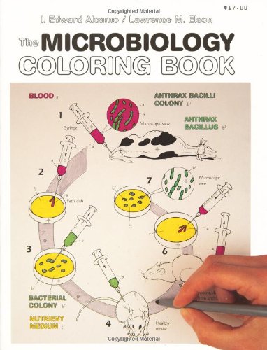 The Microbiology Coloring Book by I. Edward Alcamo