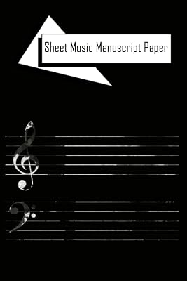 Sheet Music Manuscript Paper