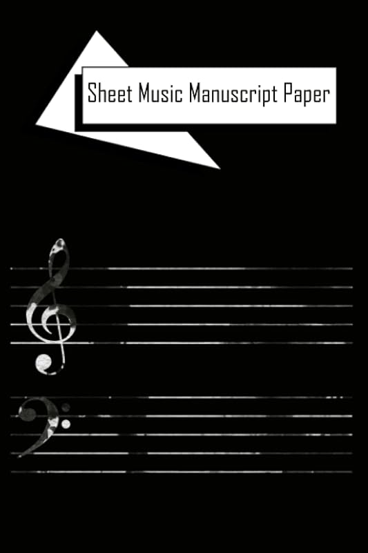 Sheet Music Manuscript Paper by Charlotte Hawkins