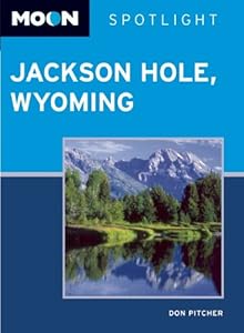 Moon Spotlight Jackson Hole, Wyoming