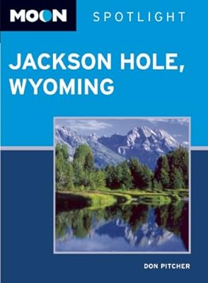 Moon Spotlight Jackson Hole, Wyoming