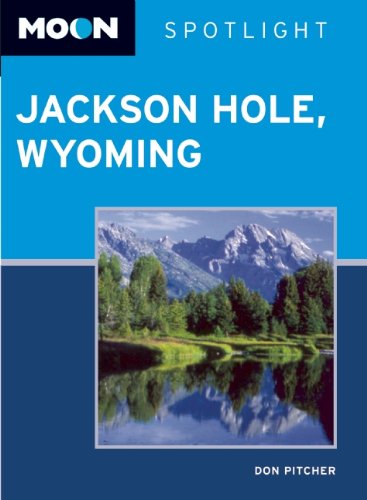 Moon Spotlight Jackson Hole, Wyoming by Don Pitcher