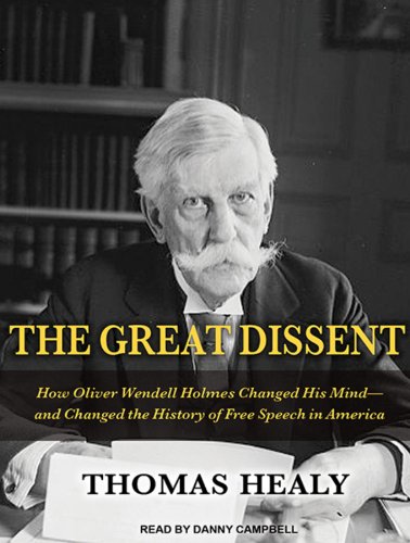 The Great Dissent: How Oliver Wendell Holmes Changed His Mind--and Changed the History of Free Speech in America by Thomas Healy