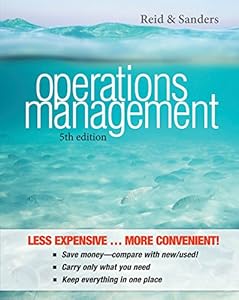 Operations Management, 5e Binder Ready Version + WileyPLUS Registration Card