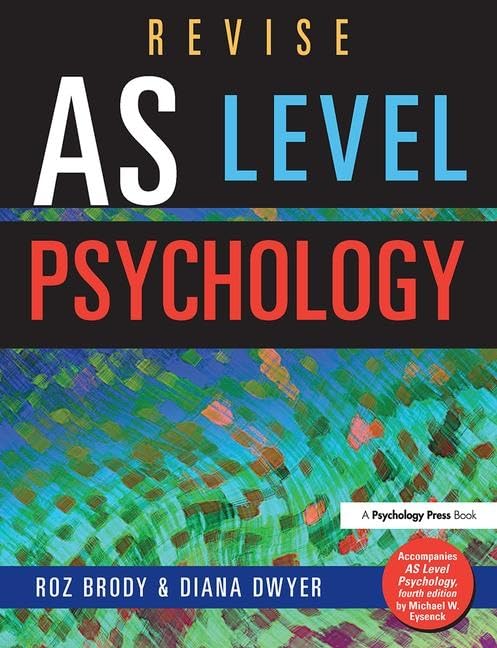 Revise AS Level Psychology by Roz Brody