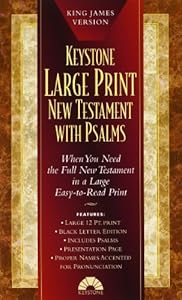 Large Print New Testament with Psalms: King James Version