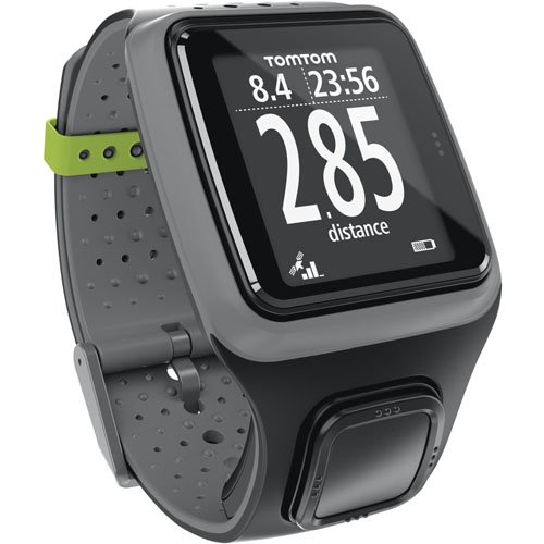 TomTom Runner cardio reloj GPS, colour negro