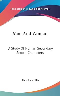 Man And Woman: A Study Of Human Secondary Sexual Characters