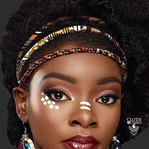 Algopix Similar Product 18 - African Headband  Metallic Kente 3