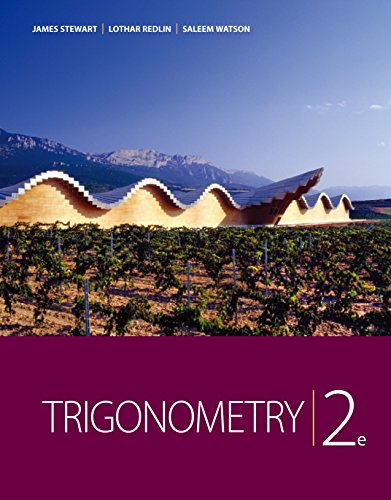 Trigonometry by James Stewart