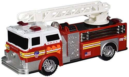 Daron FDNY Motorized Ladder Truck with Lights and Sound