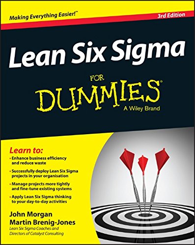 Lean Six Sigma For Dummies by John Morgan