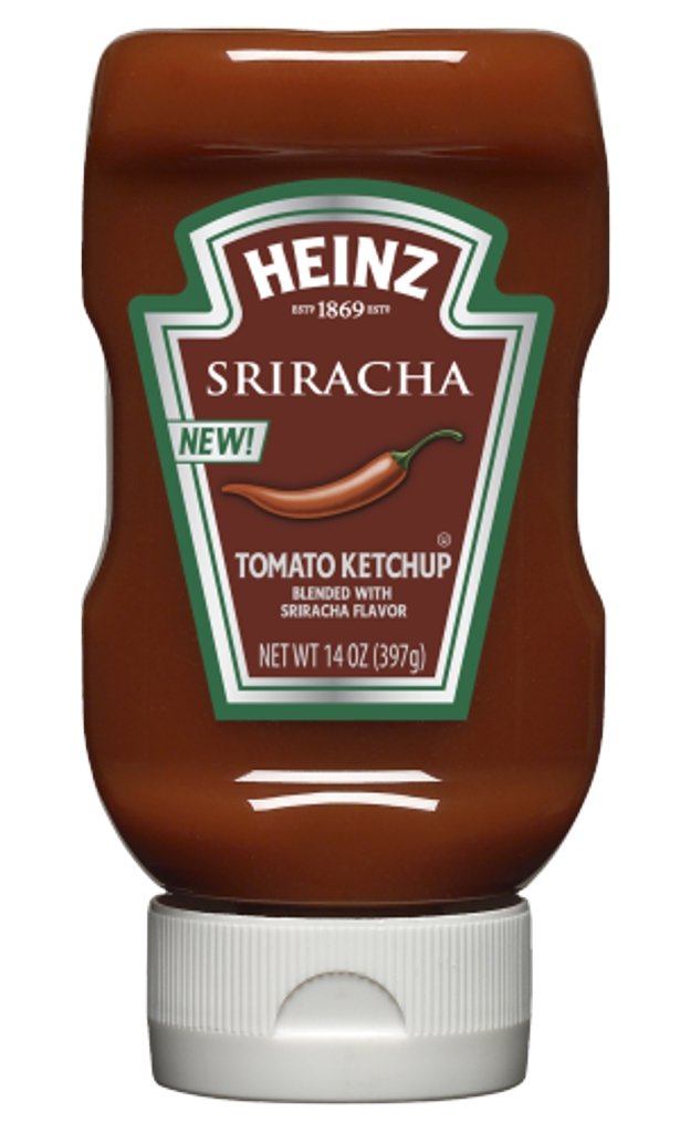 heinz sriracha tomato ketchup, 14 ounce