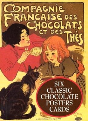 Six Classic Chocolate Posters Cards