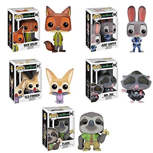 Zootopia Pop figures