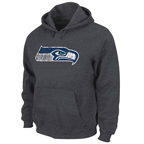 NFL Men's Big & Tall Fleece Screened Pouch Hoodie