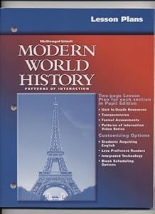 Lesson Plans - Modern World History