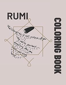 Rumi Coloring Book: Words open your horizons by S A Rez
