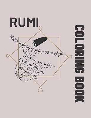 Rumi Coloring Book: Words open your horizons