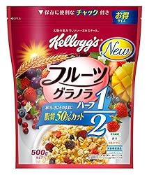 ケロッグ フルーツグラノラ ハーフ 徳用袋 500g