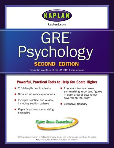 Kaplan GRE Psychology by Kaplan