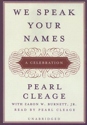 We Speak Your Names (Library Edition) by Pearl Cleage