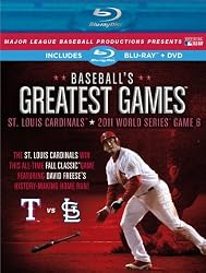 Baseball's Greatest Games: 2011 World Series Game 6 [Blu-ray]